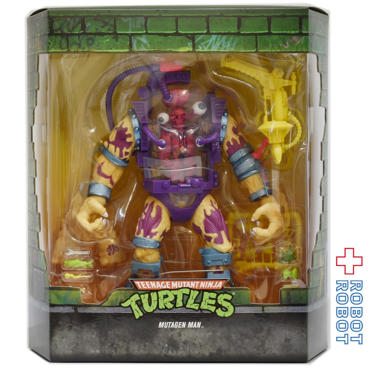 スーパー7 ミュータント タートルズ アルティメット ムタゲンマン 7インチ アクションフィギュア Robotrobot
