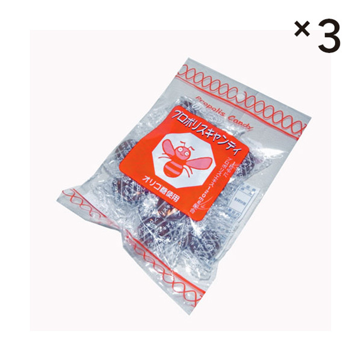のどスッキリ プロポリスキャンディ お買い得 3袋セット 旭薬局