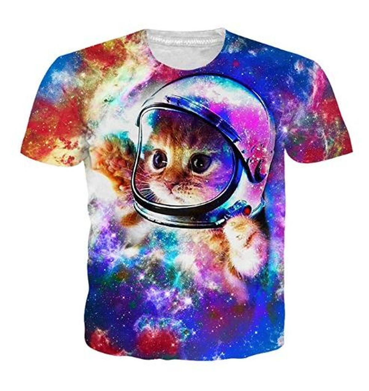 宇宙服の猫ちゃんがかわいいおもしろｔシャツ 猫グッズ 猫雑貨通販 にゃん処