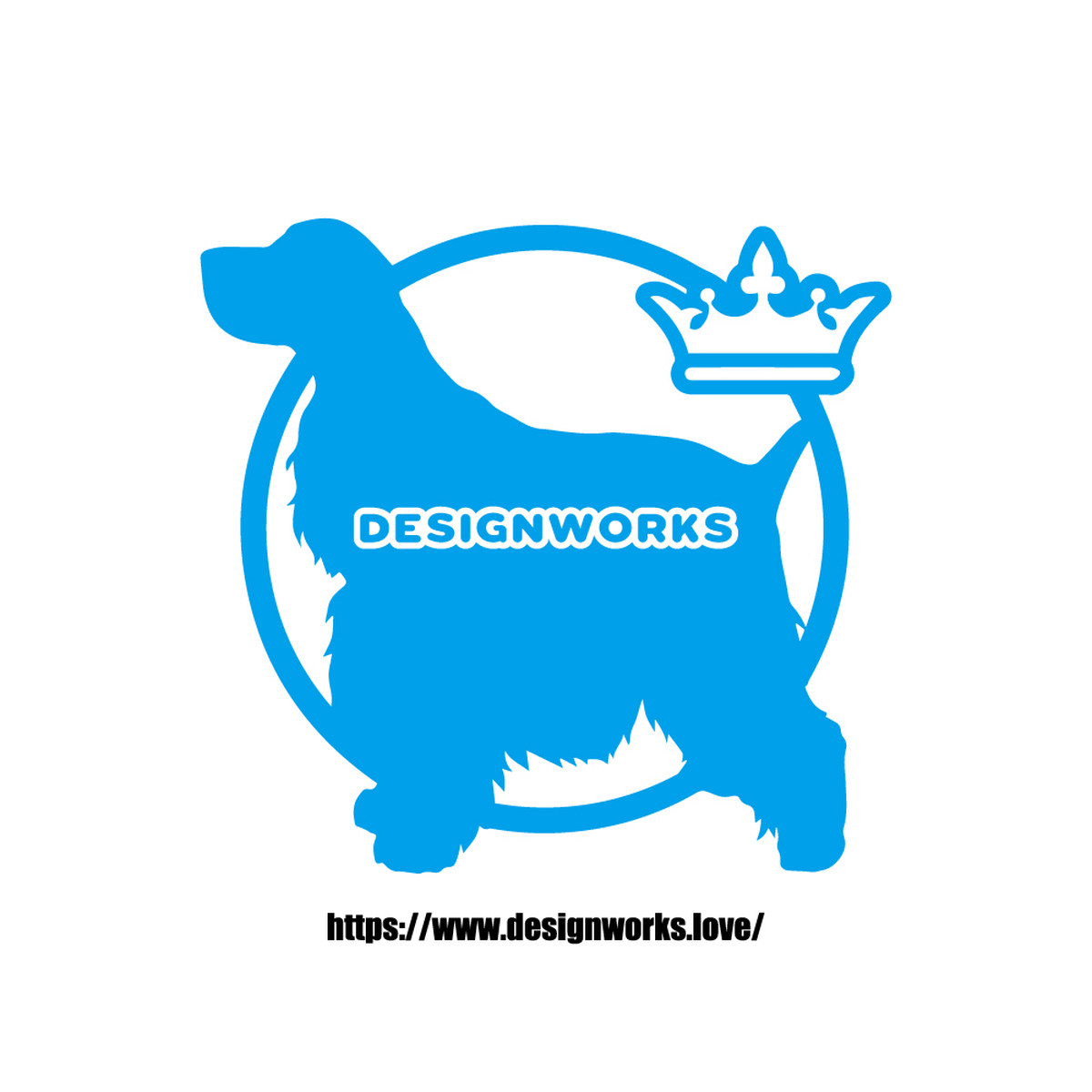 全10色 名前入り イングリッシュコッカースパニエル Dog On Board ステッカー Designworks