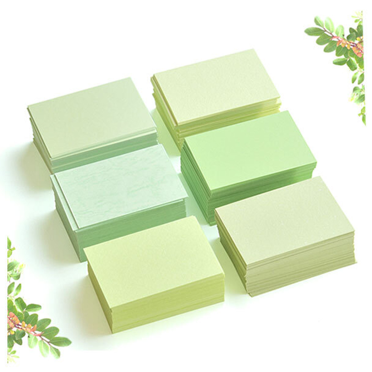 だいし屋が選ぶ紙 ピスタチオグリーン カード 47 67mm 100枚 A064 だいし屋