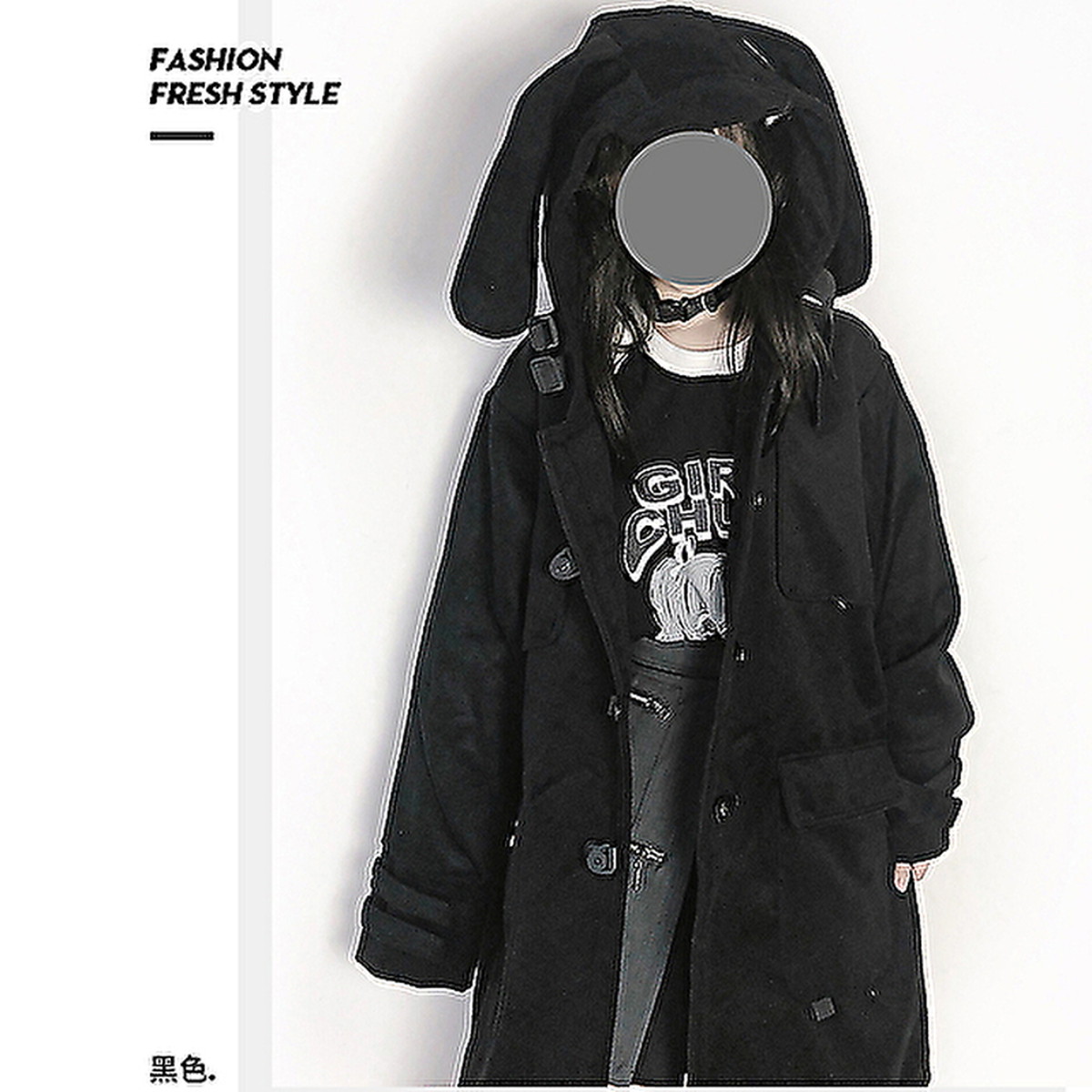 本物保証 ゴスロリ系の白うさぎ クラフト 布製品 Csjla Pe
