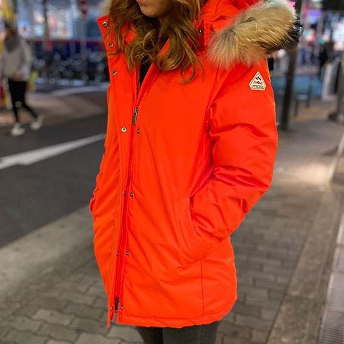 Pyrenex ピレネックス Bordeaux Hwm048 オレンジ ダウン レディース Brillante ブリランテ