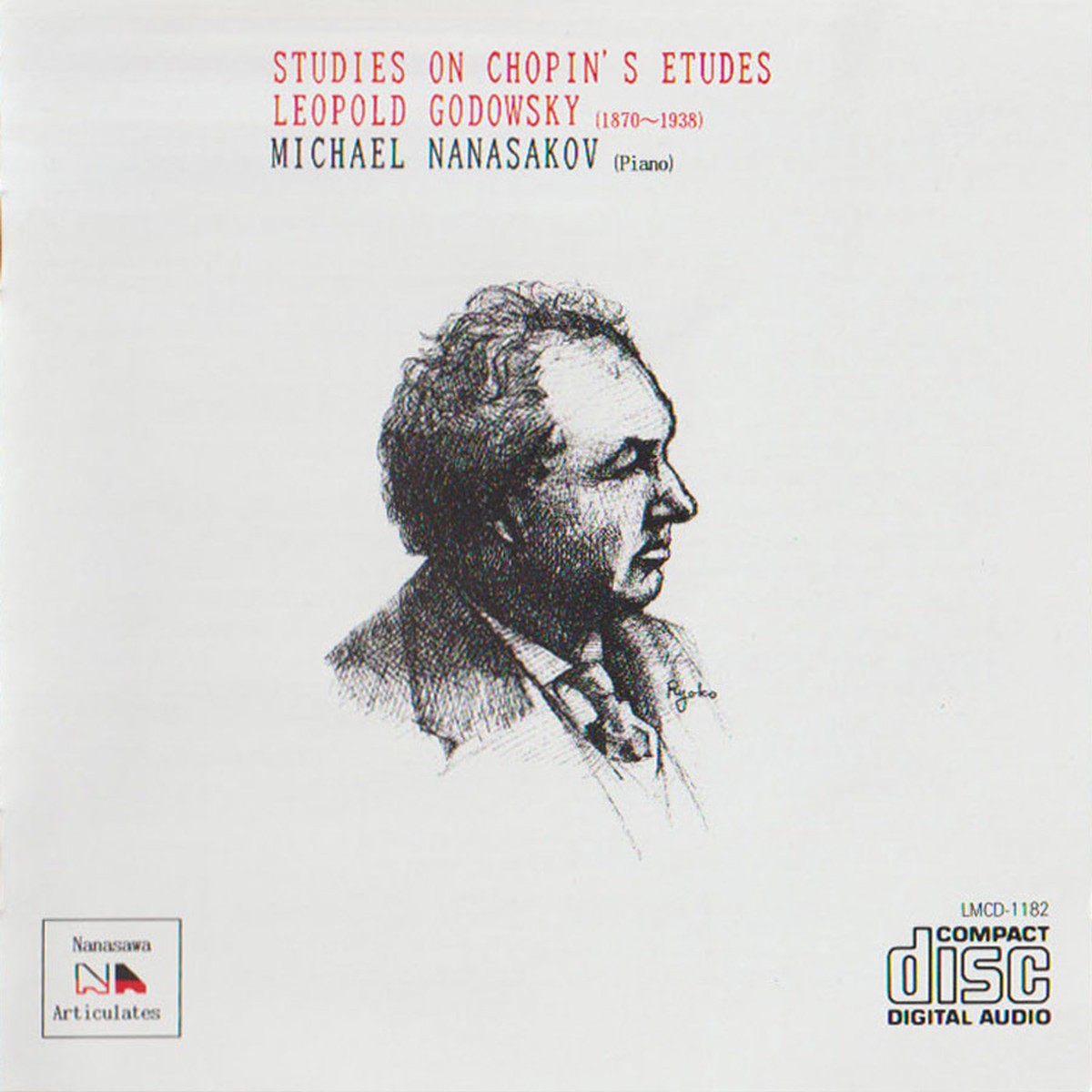 ショパンのエチュードによる53の練習曲より27曲 レオポルト ゴドフスキー 1991 ミヒャエル ナナサコフ Cdショップ