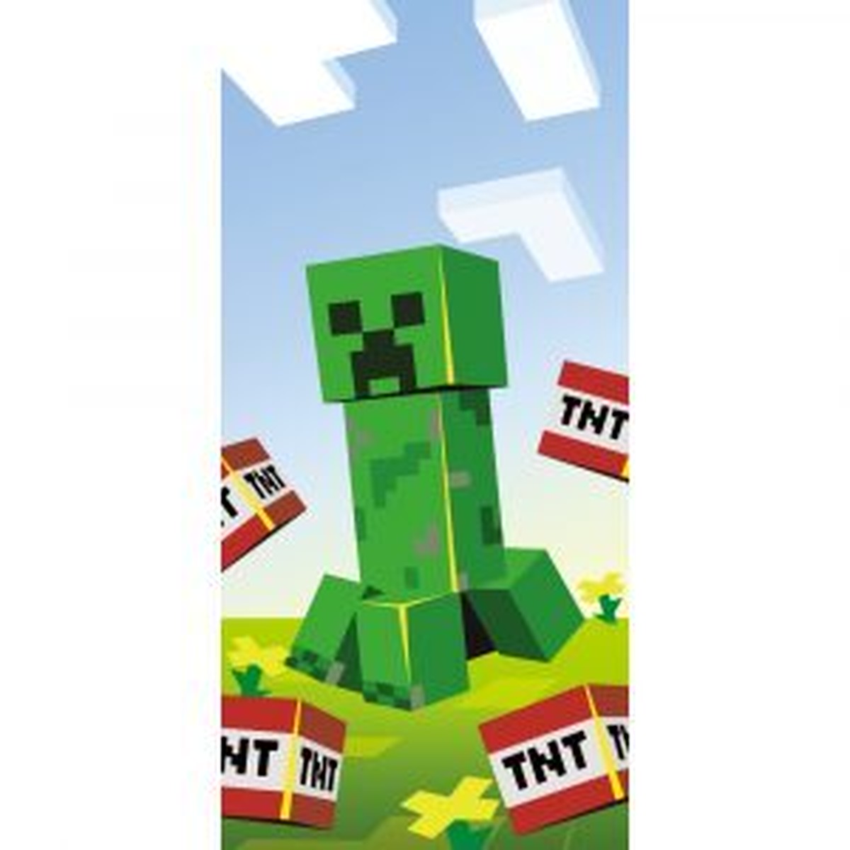 クリーパー Tnt バスタオル ビーチタオル マインクラフト インフォレンズ Controller Company Official Online Store