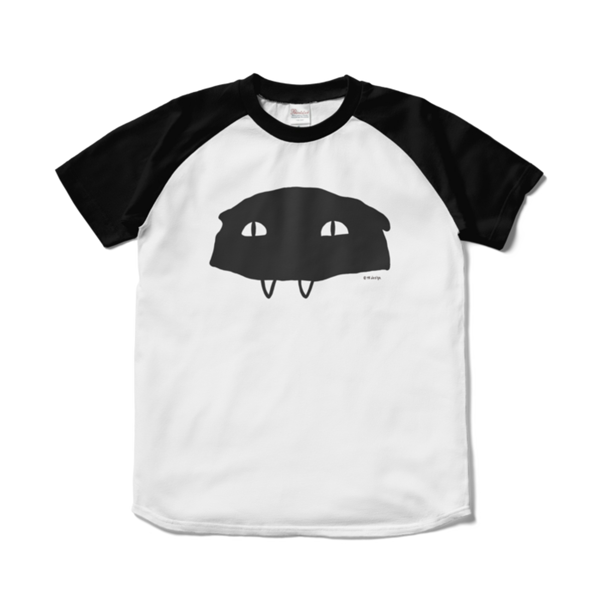 Ecobad ラグランtシャツ 甘噛 グラフィックファッションアイテム専門店ecobad エコバド