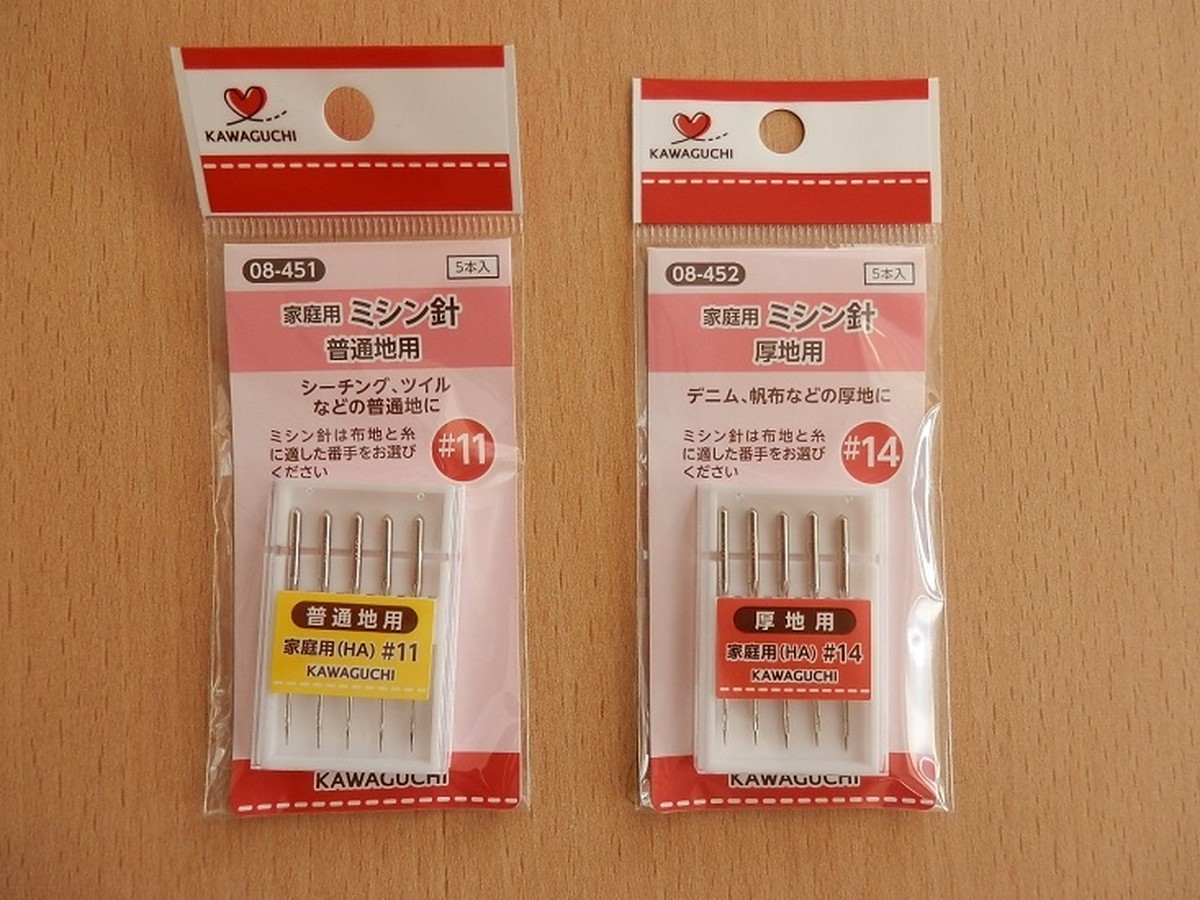 河口ミシン針 Haｘ1 5本入 家庭用 Toso Made