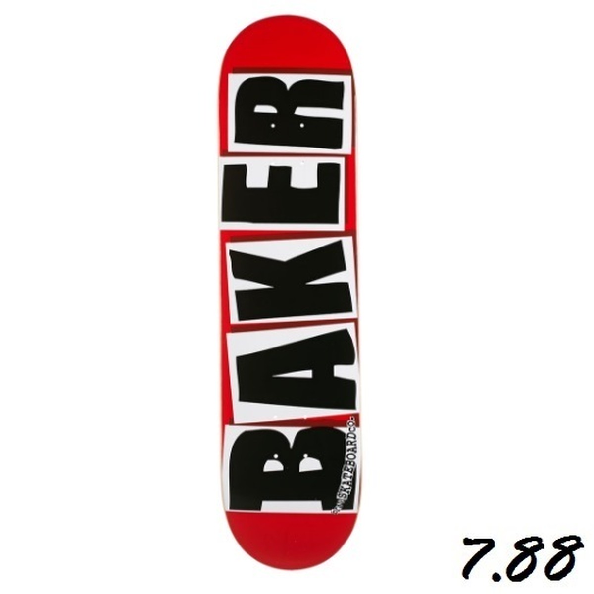 Baker Brand Logo Deck Red Black 7 x31 18インチ ベイカー ブランド ロゴ デッキ レッド ブラック Pretzels Skateboard And Culture