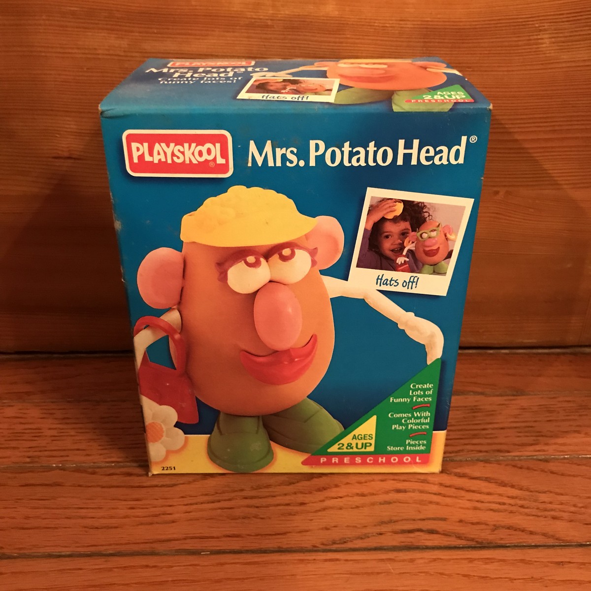 ヴィンテージストック ミセス ポテトヘッド Playskool アメトイフィギュア Mrs Potato Head Honey Antique ヴィンテージ アメリカン雑貨 アンティーク アメトイ インテリア小物 ミールトイのお店