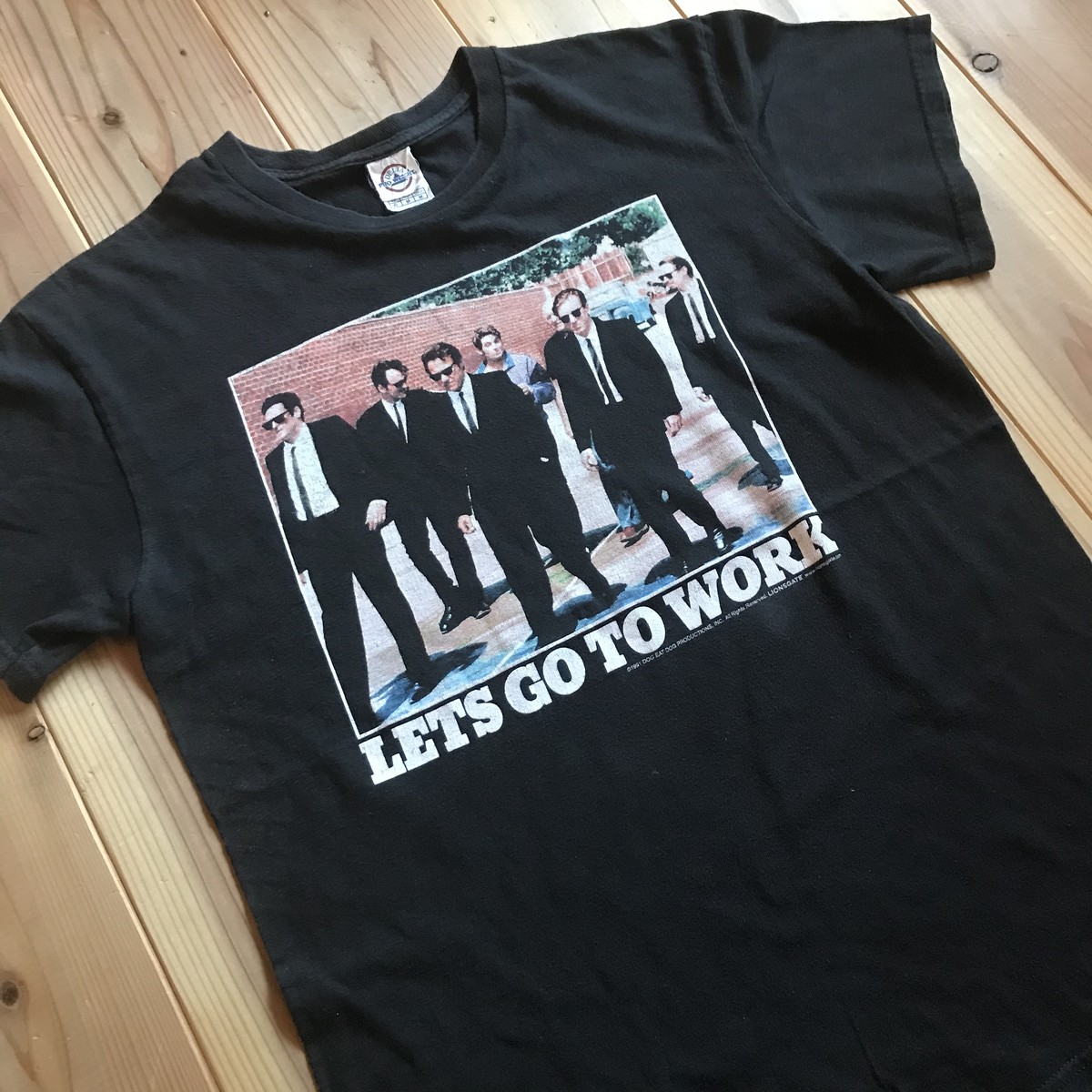 90 S Reservoir Dogs Tシャツ Used Light Cave