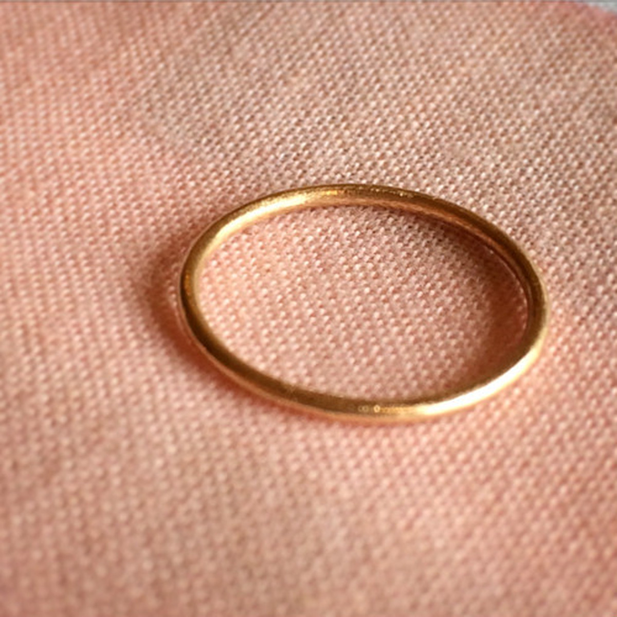 18ｋピンクゴールド製 幸せをつかむピンキーリング Nature Harmony Songs