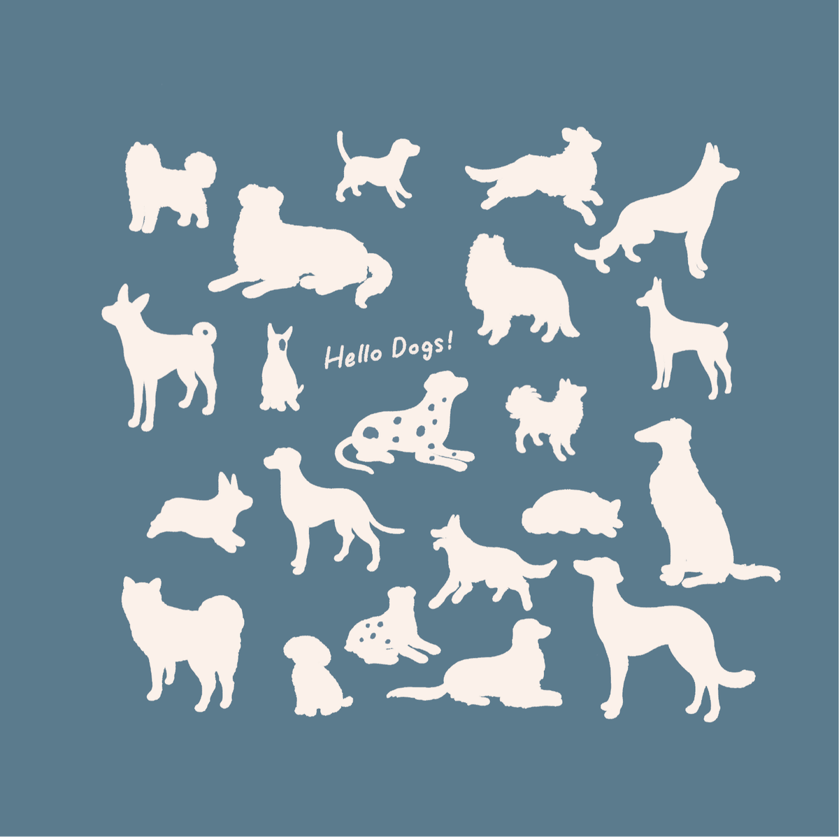 犬のイラスト本 Sunaba