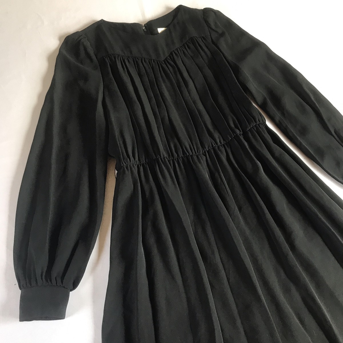 Used レトロ シンプル 黒 ワンピース 古着 ヴィンテージ Vintage 古着屋mojo