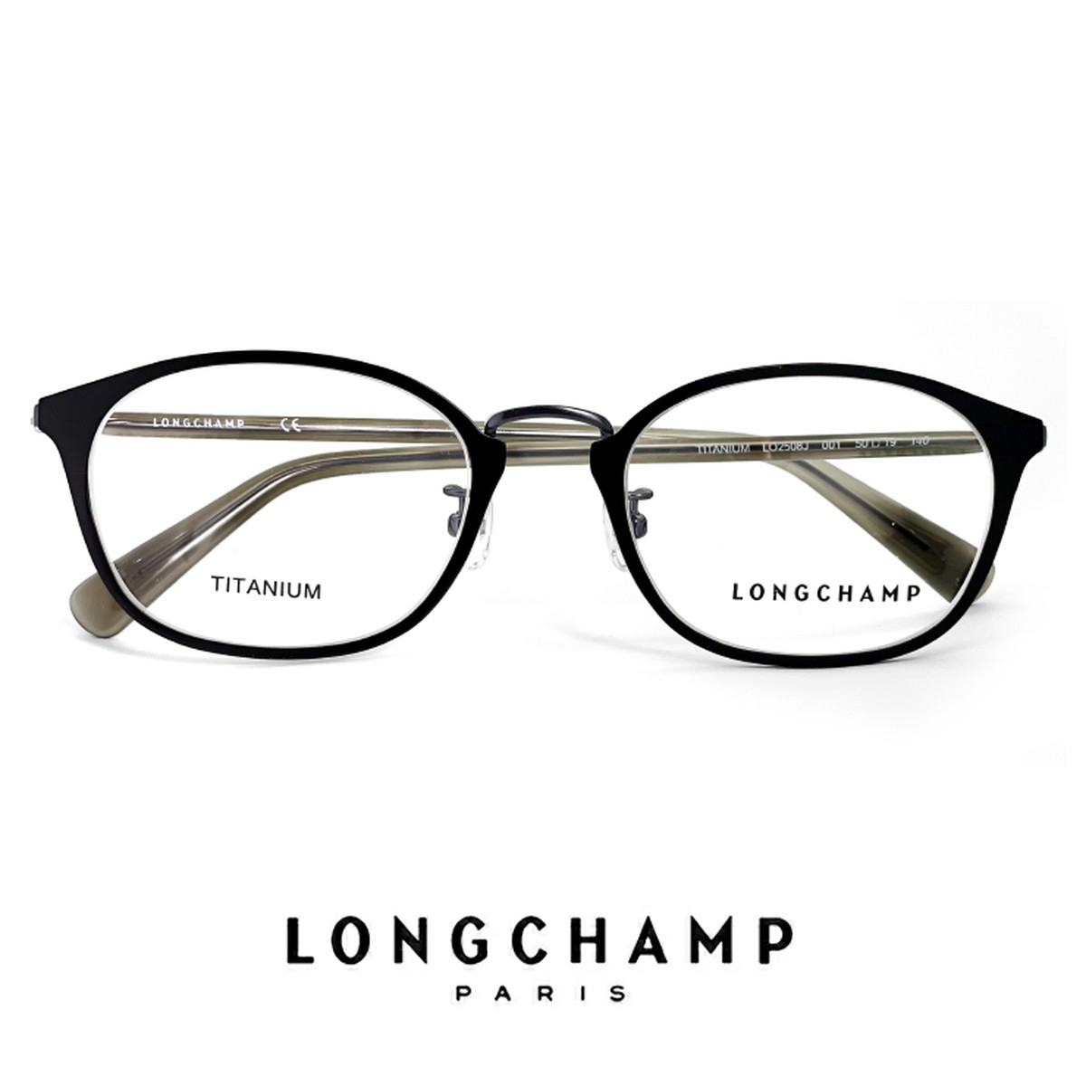 ロンシャン レディース メガネ Lo2508j 001 Longchamp 眼鏡 ジャパンフィット チタン メタル 軽量 ボストン ウェリントン 黒縁 黒ぶち メガネ サングラス 帽子 の 通販 Sunglass Dog
