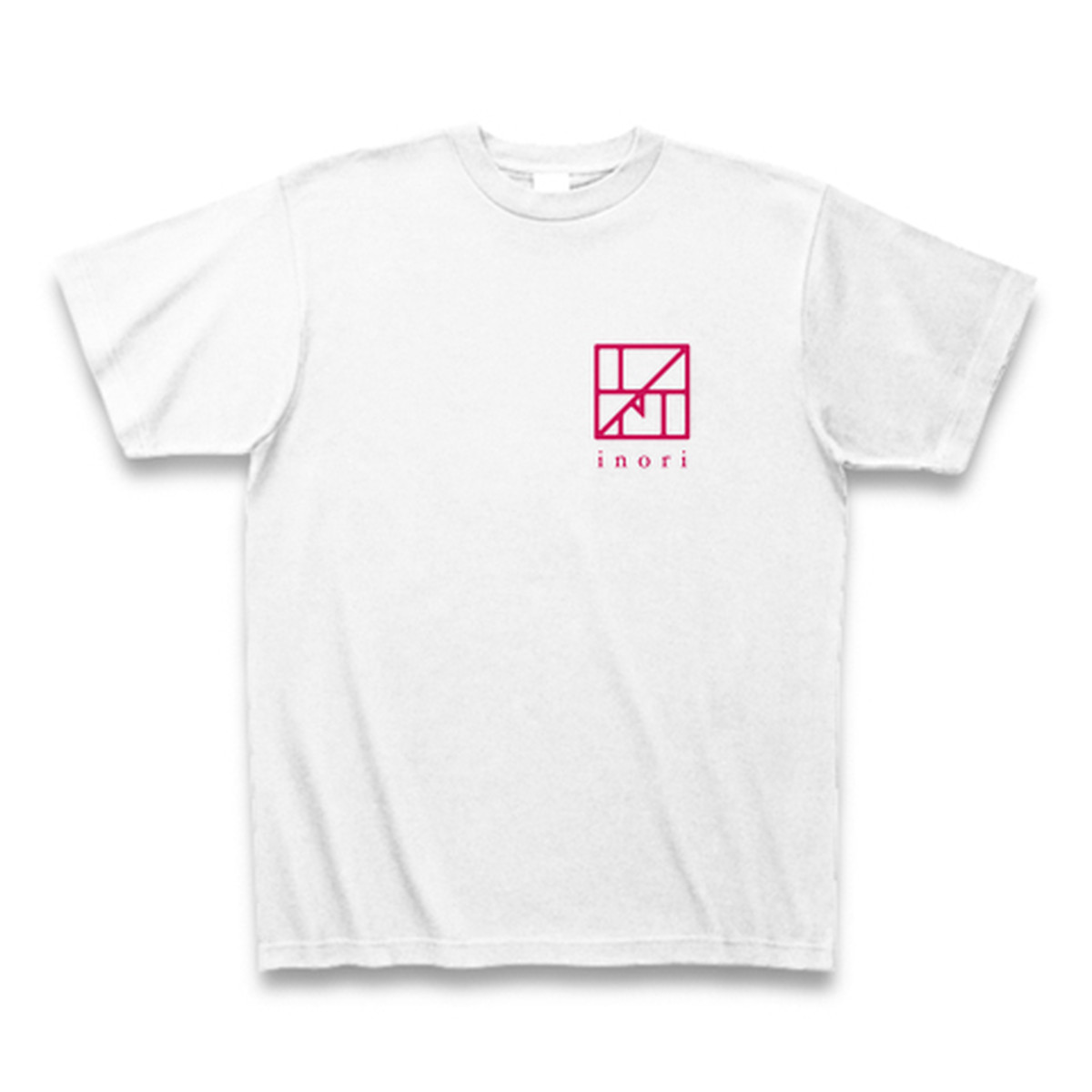 Inori 祈り 漢字デザインtシャツb 左胸ワンポイント Everyday365t アイデンティティを表現する デザイナーtシャツ通販