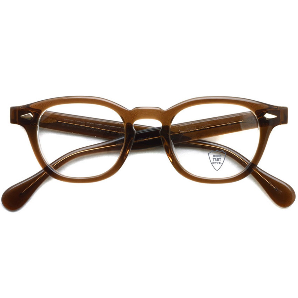 Julius Tart Optical タート Ar Arnel アーネル ブリッジ 22ｍｍ Brown Crystal 2 ブラウンクリスタル 2 中目黒のメガネ サングラスセレクトショップ Props