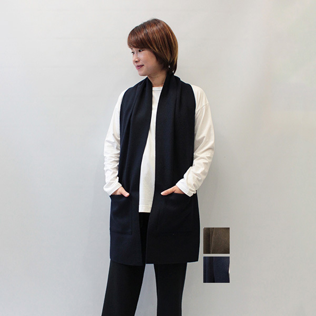 再入荷 リムアーク Stole style vest カーキ - 通販