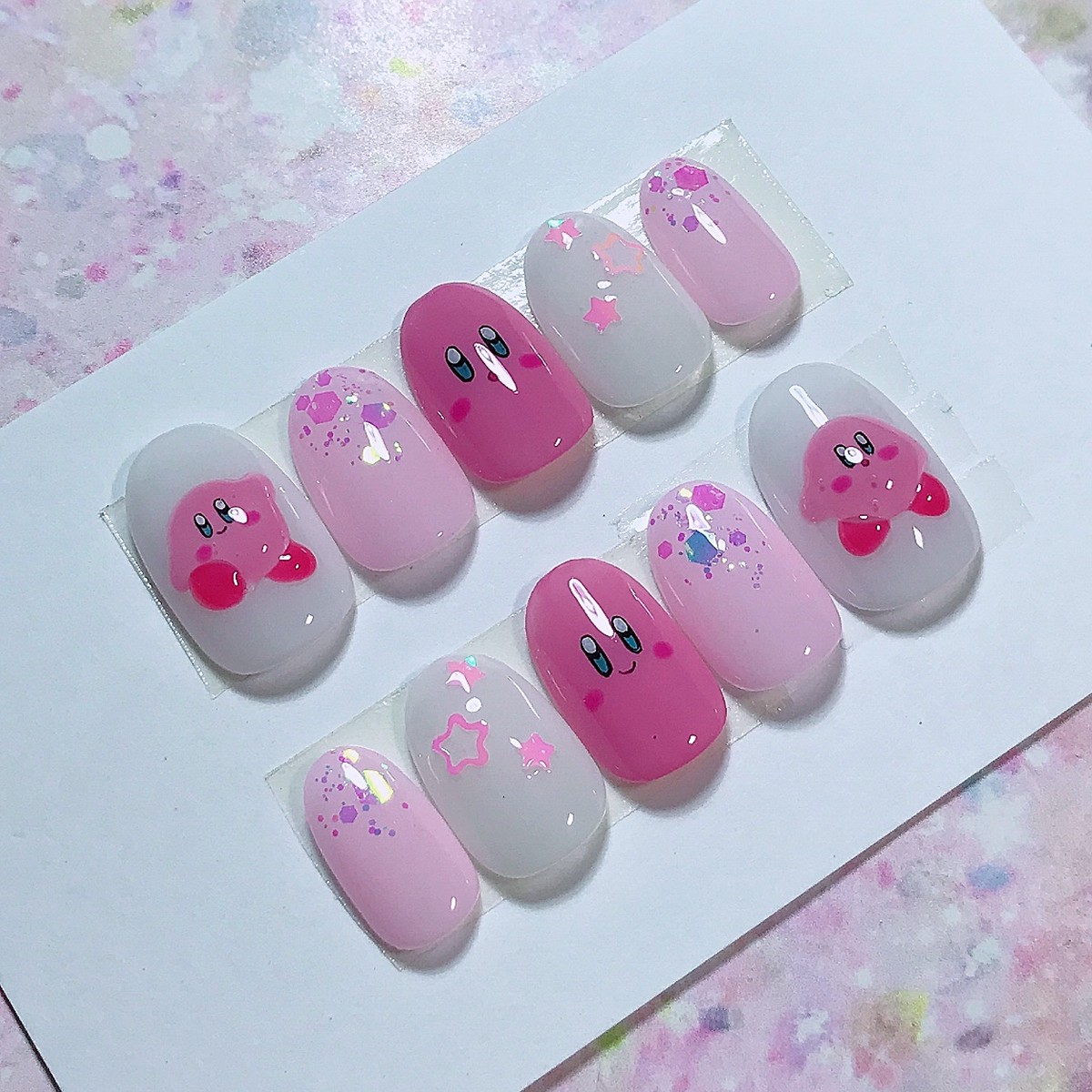 カービィのシンプルネイル Re Nail