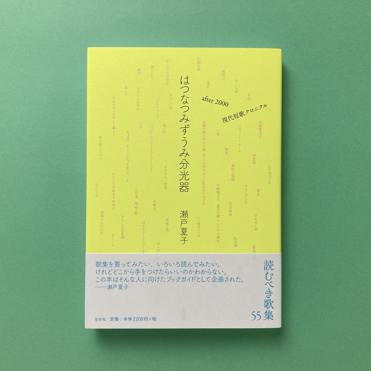 はつなつみずうみ分光器 After00 現代短歌クロニクル 瀬戸夏子 コ本や Honkbooks