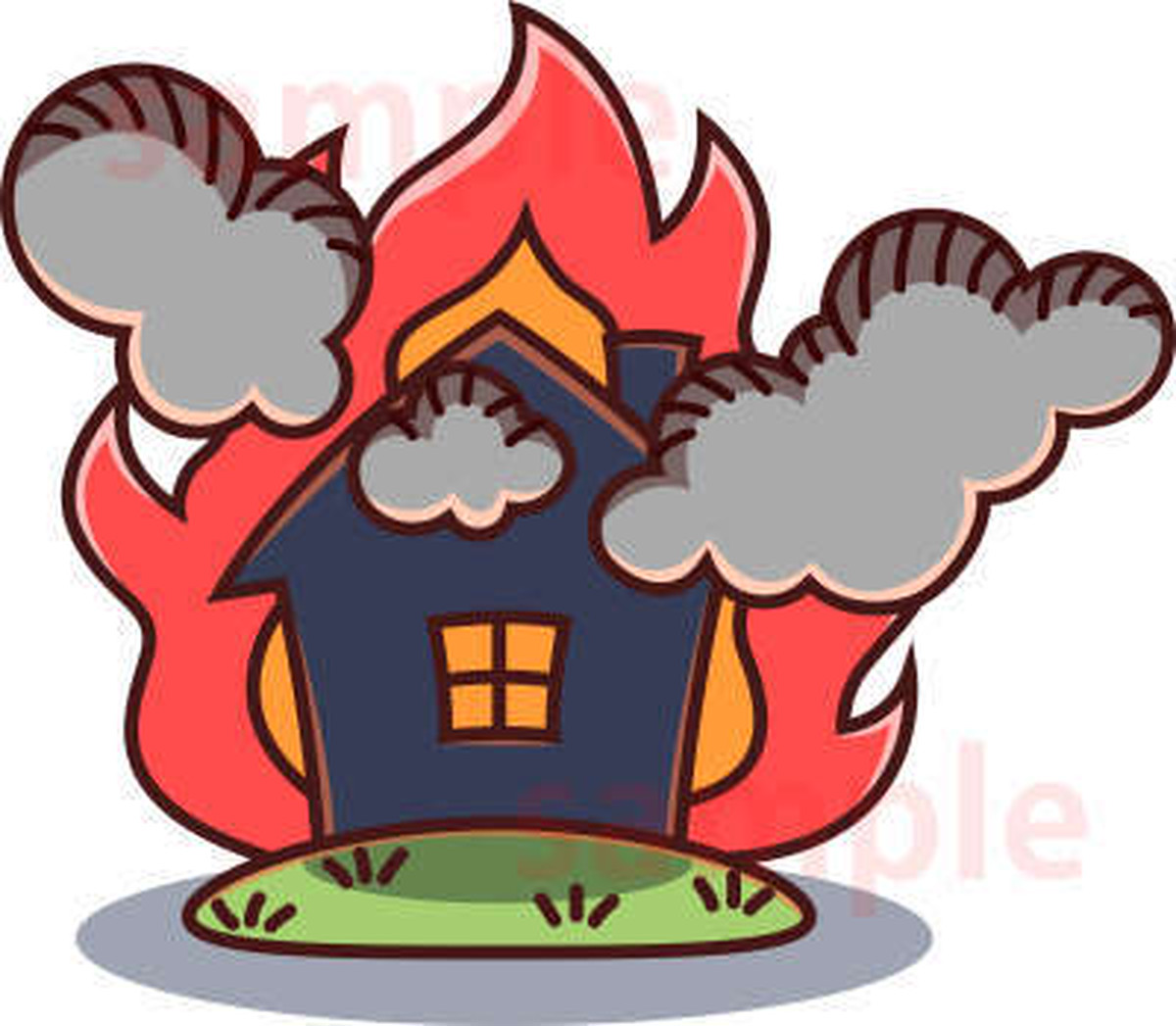 炭 の 家 火事