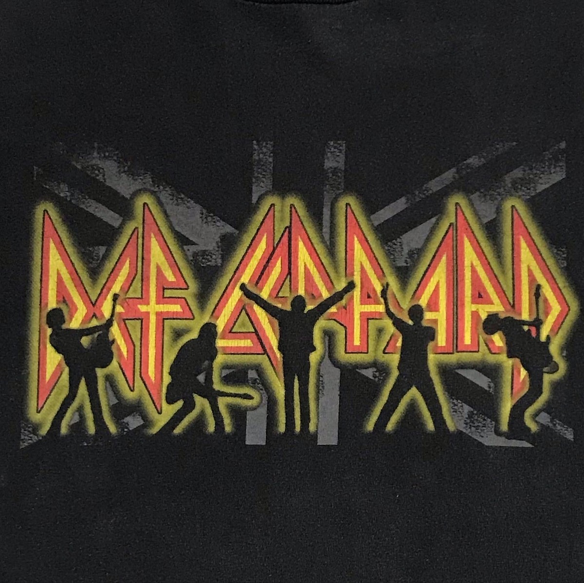 Used Rock Tee Def Leppard Gian