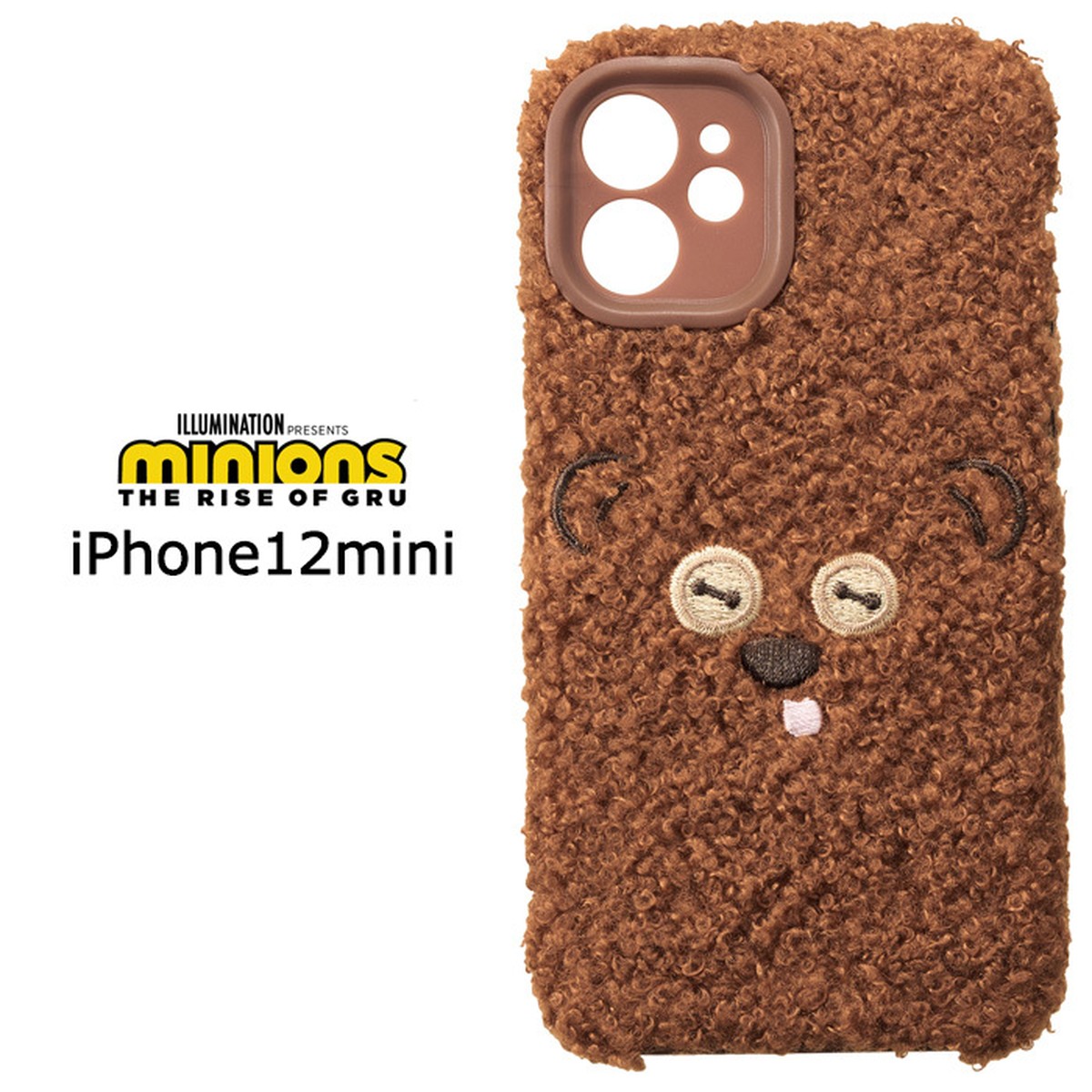 メール便 送料無料 Iphone12mini 怪盗グルー ミニオンズ ティム もこもこ ケース カバー Tpu ソフト ソフトケース ハードケース キャラクター グッズ かわいい ミニオン ボブ 熊 クマ アイフォン トゥエルブ ミニ Iphone 12 Mini 5 4 スマホカバー スマホケース S Sc