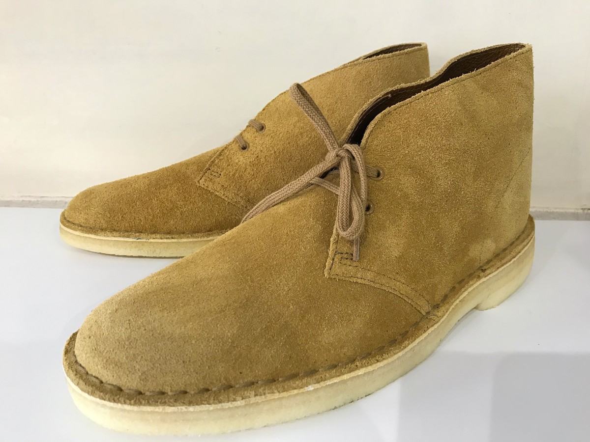 clarks desert boot oak nubuck