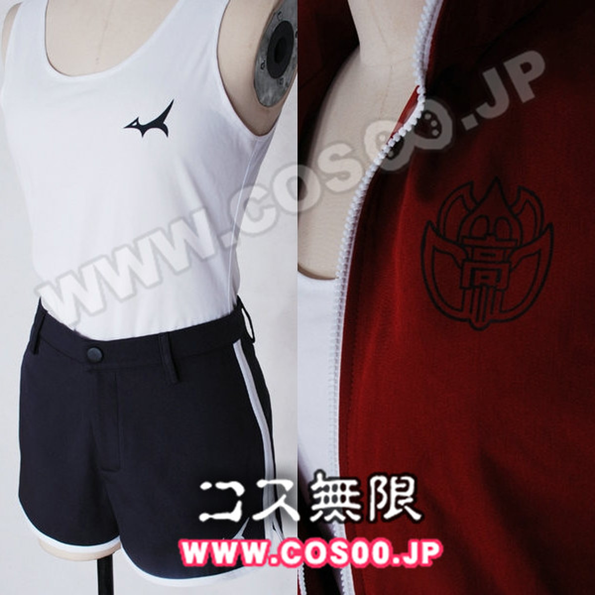 ダンガンロンパ風 朝日奈葵風 コスプレ衣装 Cos00