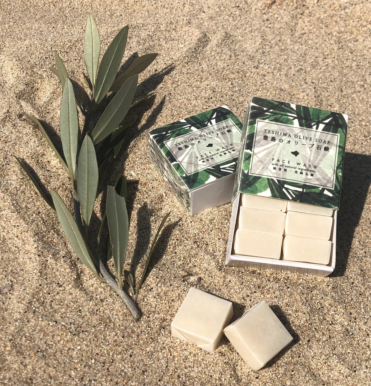 豊島のオリーブ石鹸 豊島olive