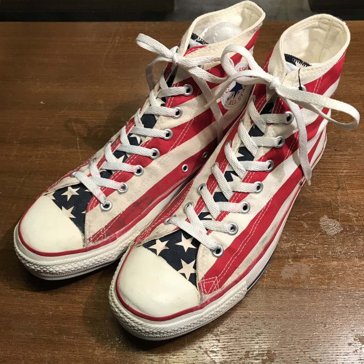 AKIAllItem【converse】オールスター モノトーン星条旗柄 27.5cm