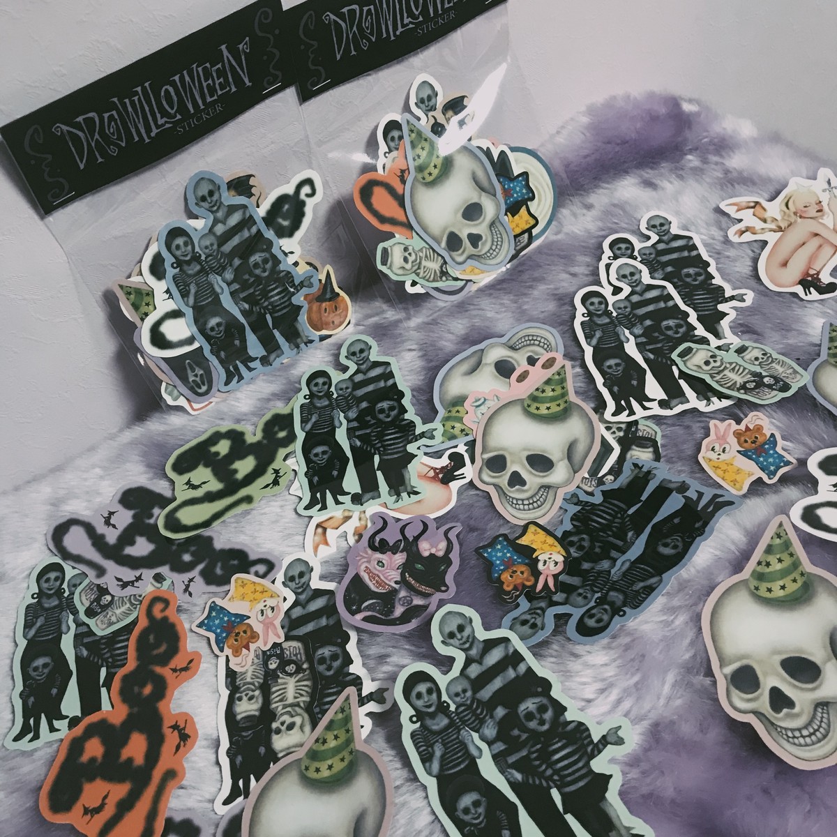 Drowlloween Sticker