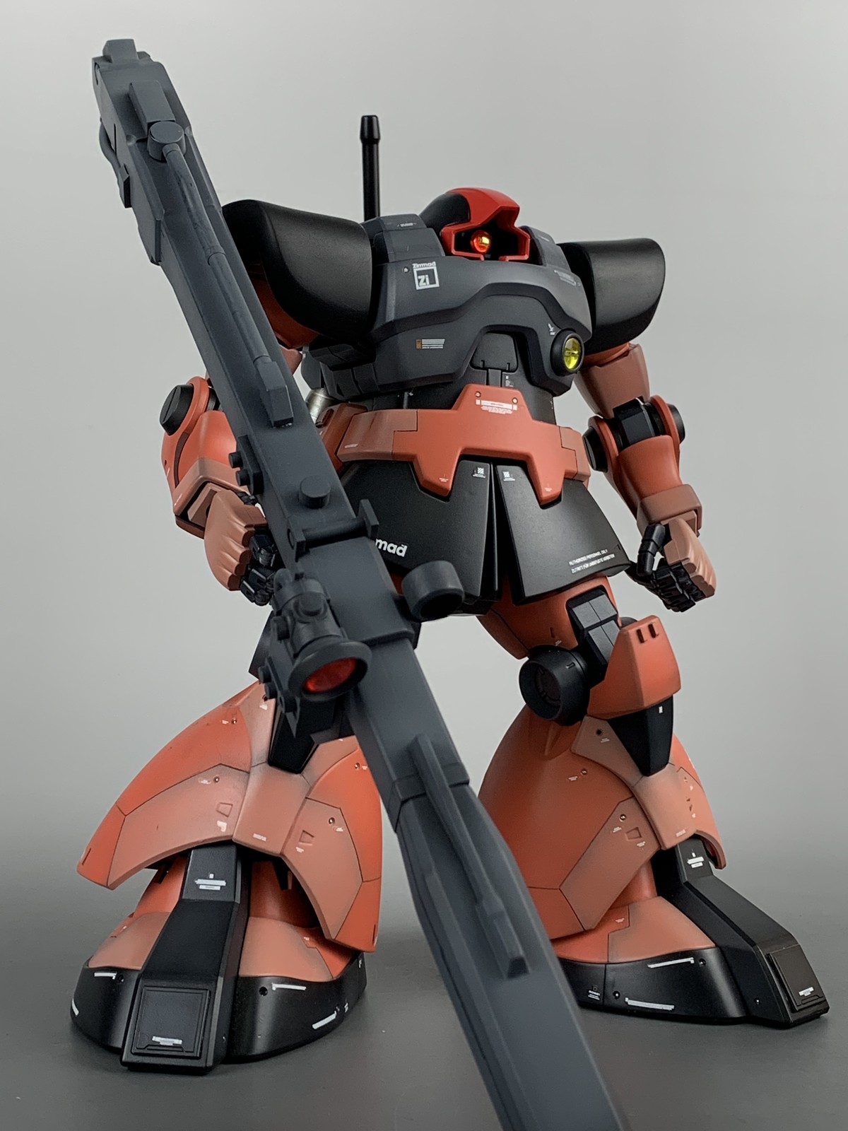 日本製 Mg Ms 09rs リック ドム シャア専用機 改修塗装済完成品 プラモデル