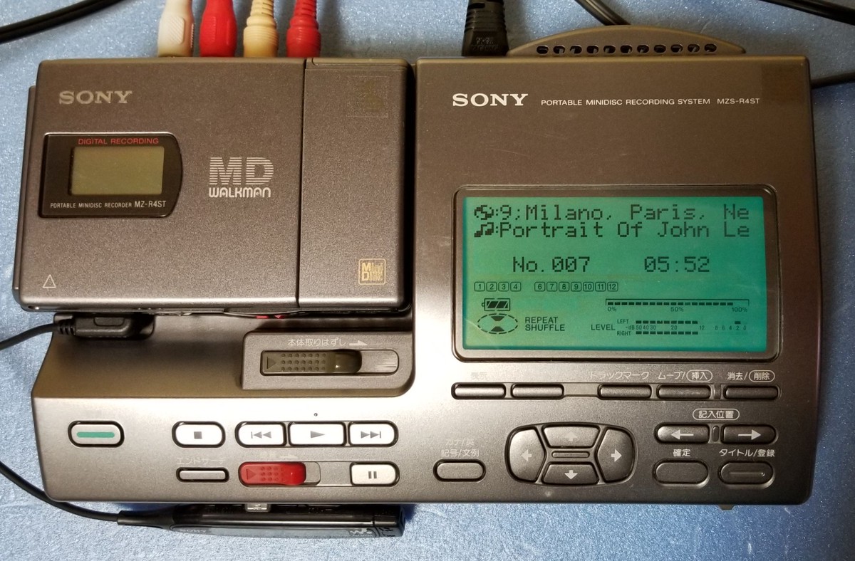 中古】 SONY ポータブルミニディスクレコーダー MDウォークマン