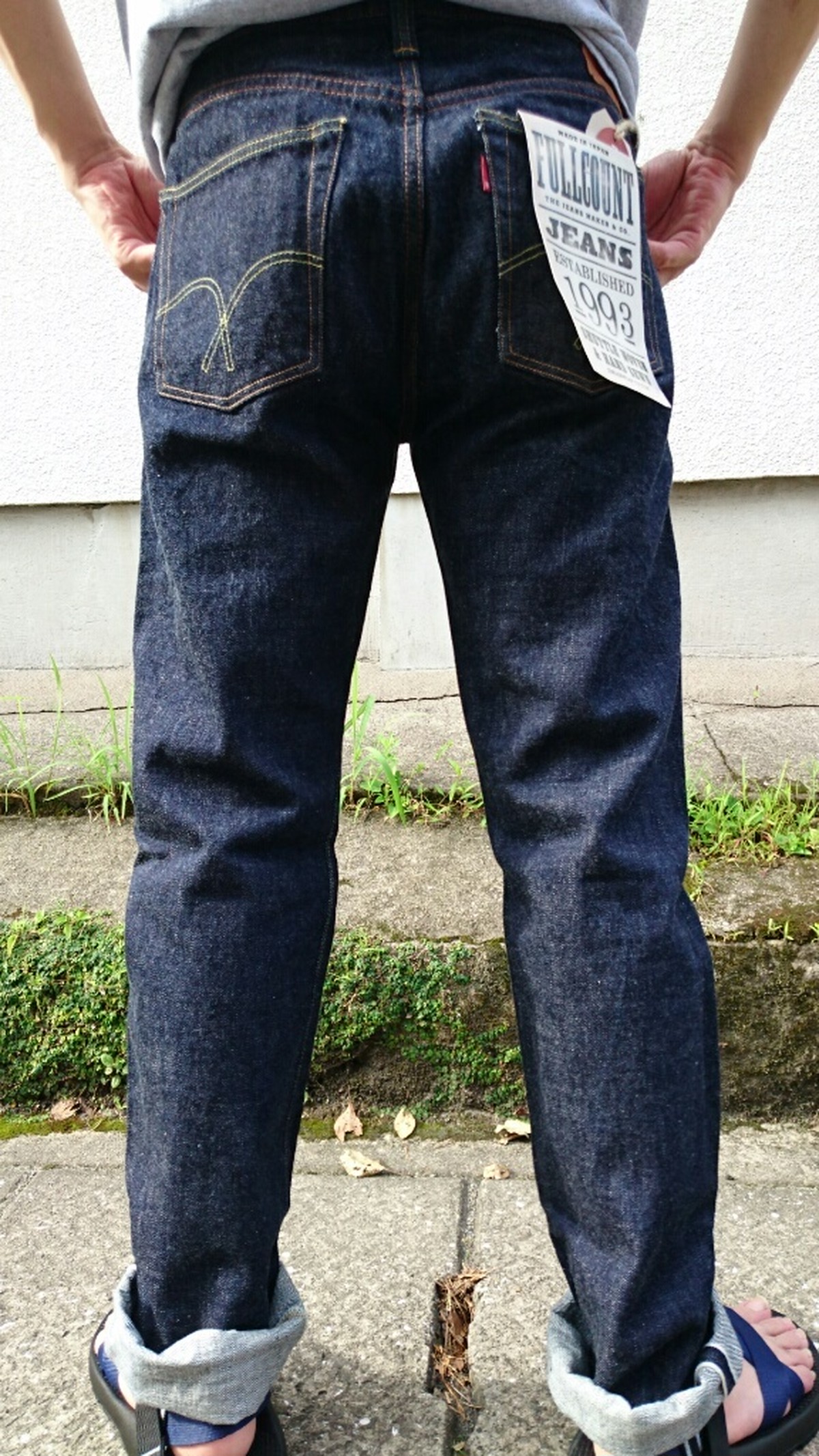 FULLCOUNT " 1108 STRAIGHT LEGS " ONE WASH | LIFE GOES ON