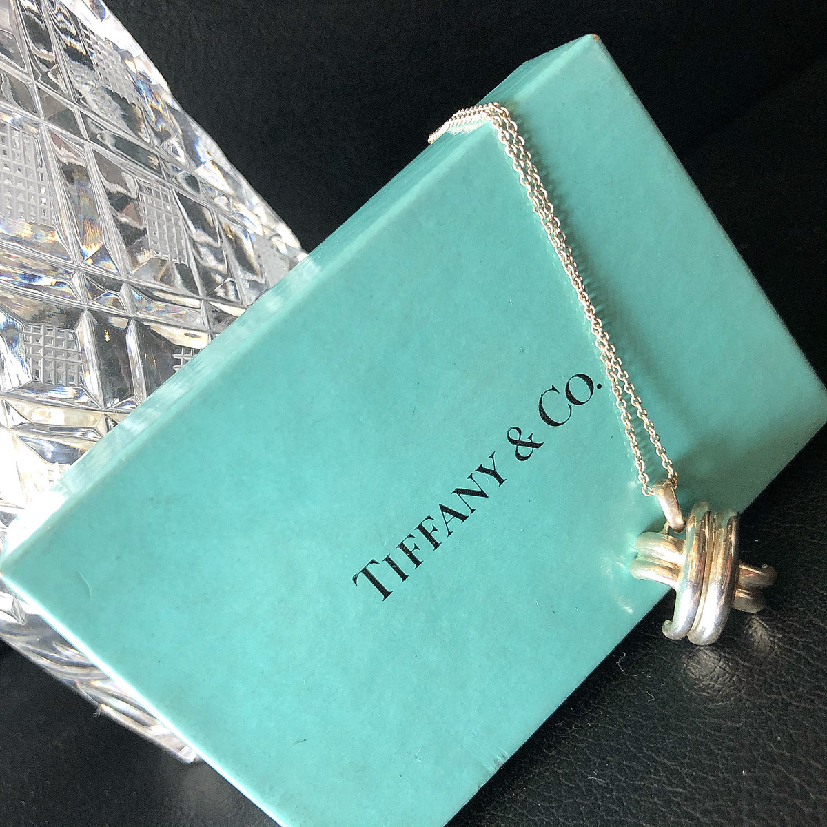 Tiffany Co Tiffany ティファニー ネックレス シグネチャー Sv925 シルバー 中古品 4 Vintage Brand Tokyo Accessories