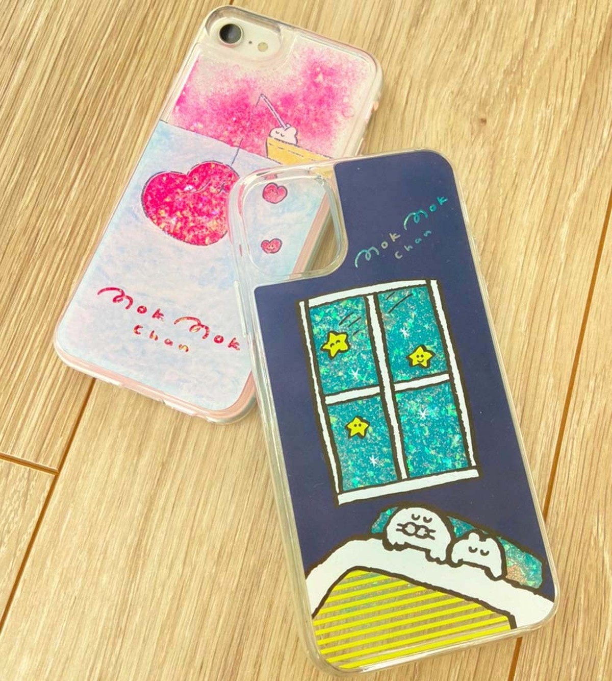 キラキラiphoneケース Mk 181 もくもくちゃん公式オンラインショップ