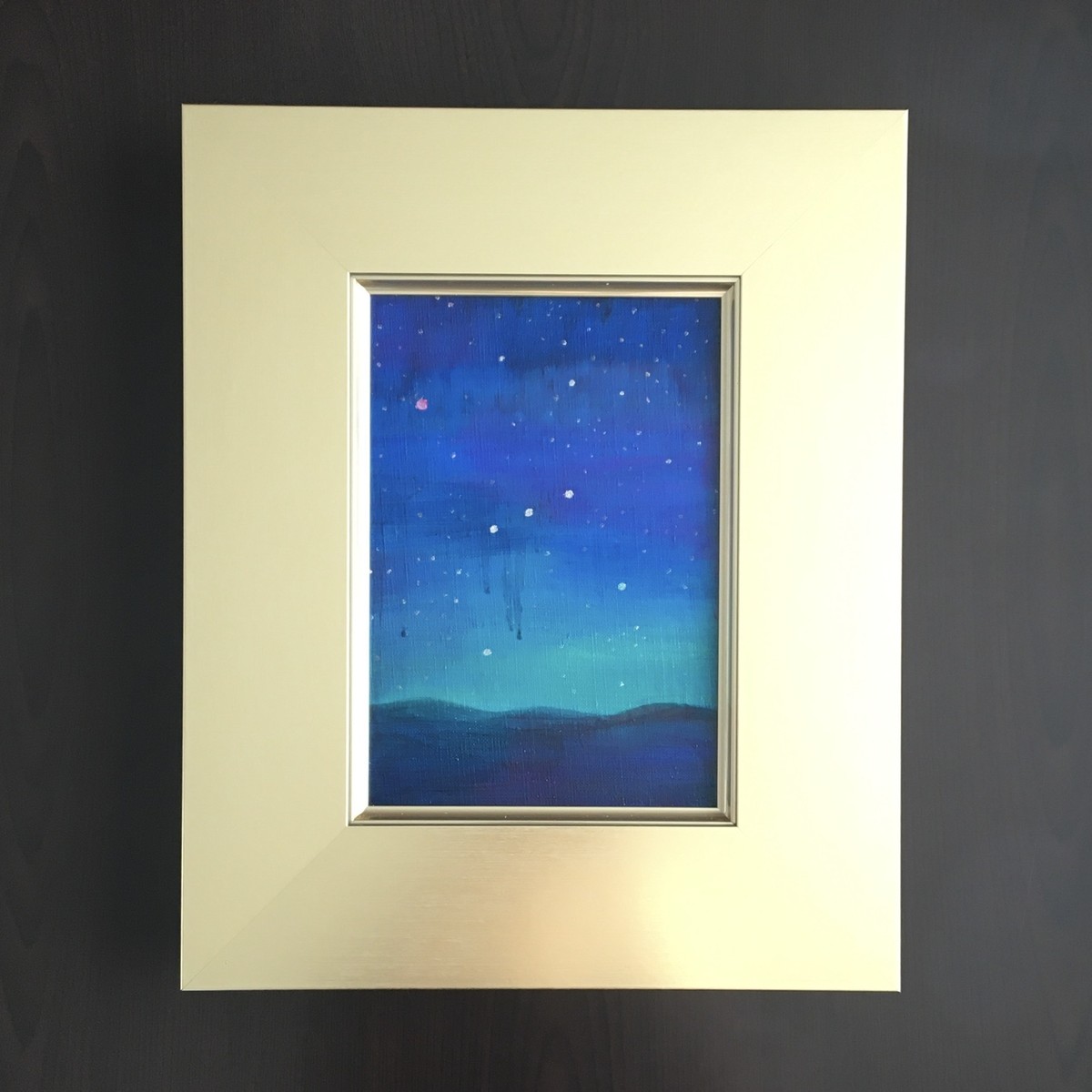 双子の油絵「つづみ星」 | 絵画で人生を豊かに〜うつつとゆめとの
