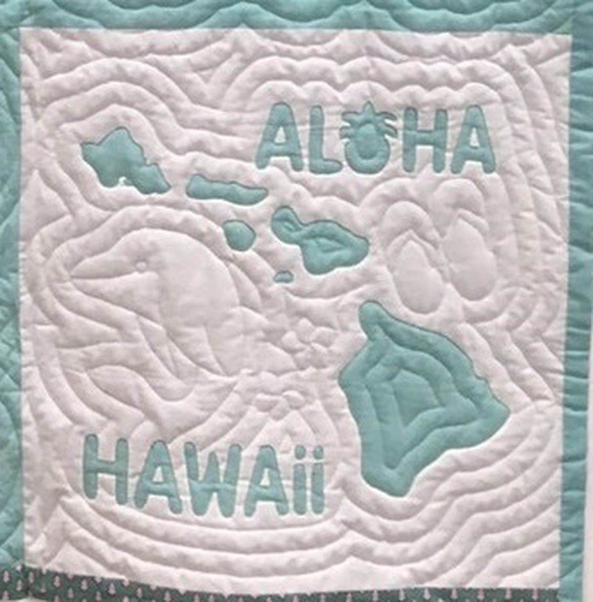 型紙 ハワイ諸島 ハワイアンキルトサロンmana