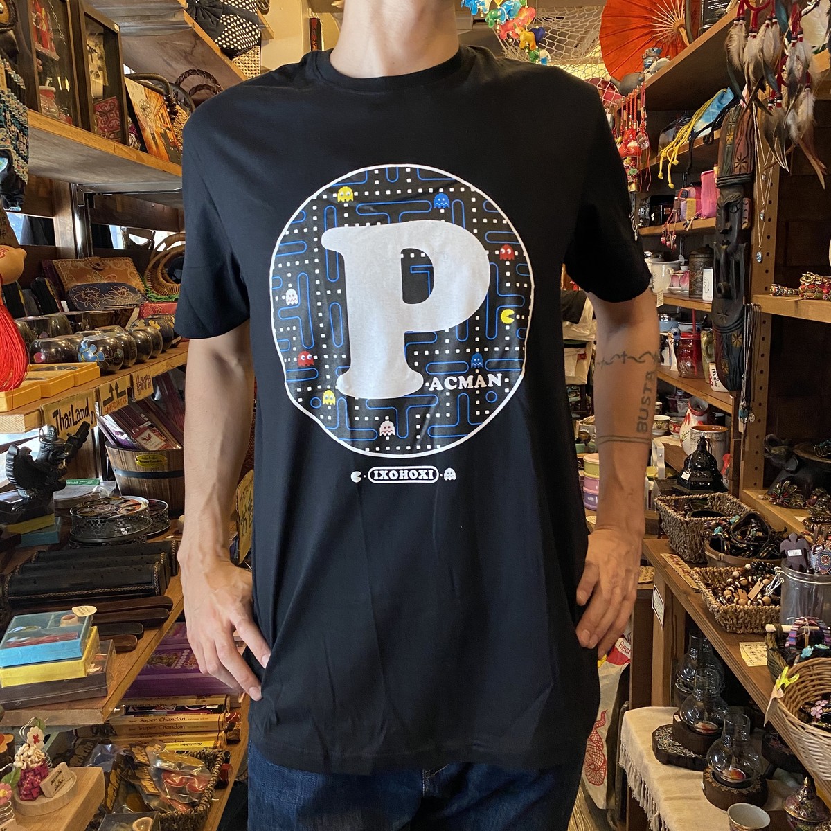 レトロゲームアイコン Tシャツ Ixohoxi Curiosities Okinawa