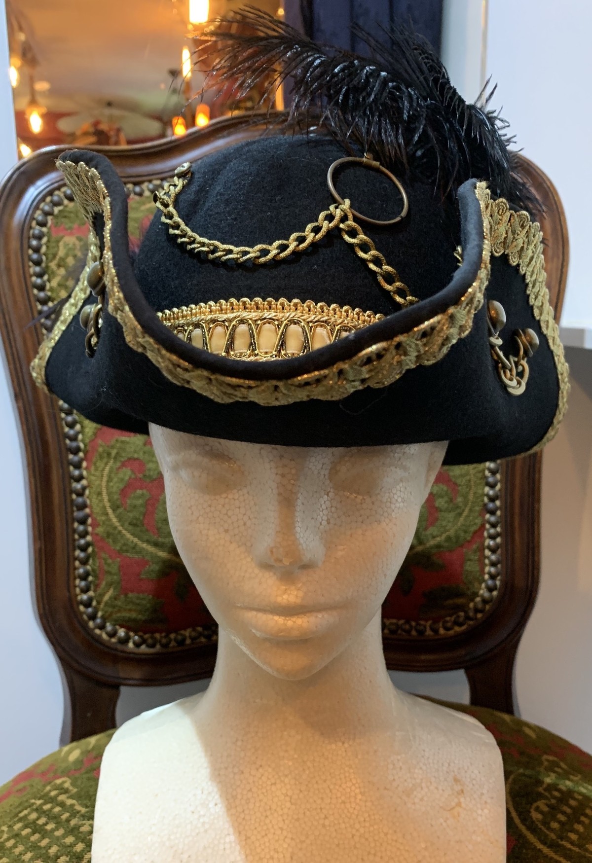 トライコーンハット Tri Corn Hat Reverie Emporium