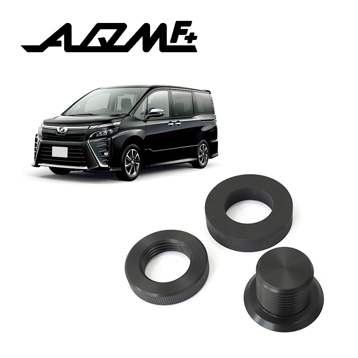 Aqmf リアワイパーレスキット Toyota Zwr Zrr80系 ヴォクシー専用 見た目スッキリ めったに使用しないリアワイパーをレス化 Pgaq Wrk 001vo アキューム Prient Garage