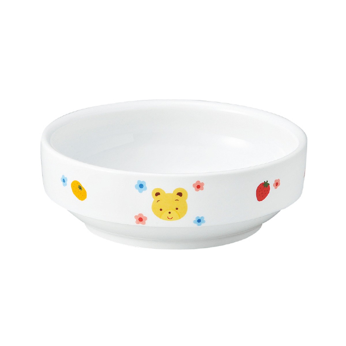 11 5cm すくいやすい食器 強化磁器 フルーツべあ 1712 1280 おぎそ オンラインショップ