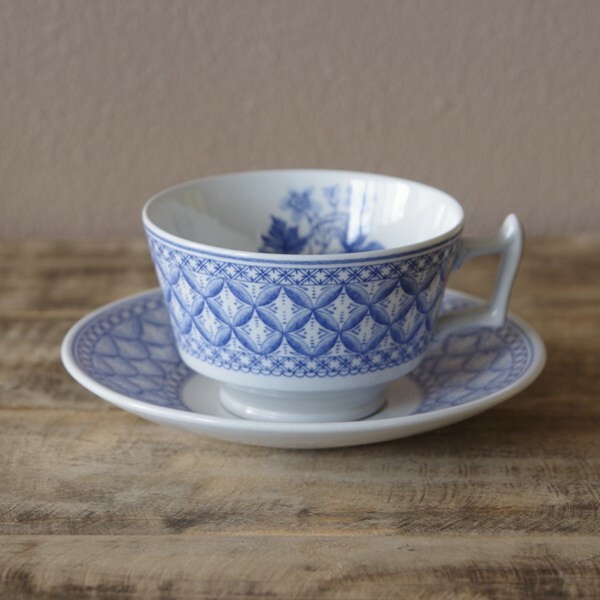 Spode Geranium スポード ゼラニウム ティーカップ ソーサー 1 2 イギリス アンティーク Copeland China コープランド Flohmarkt フローマルクト