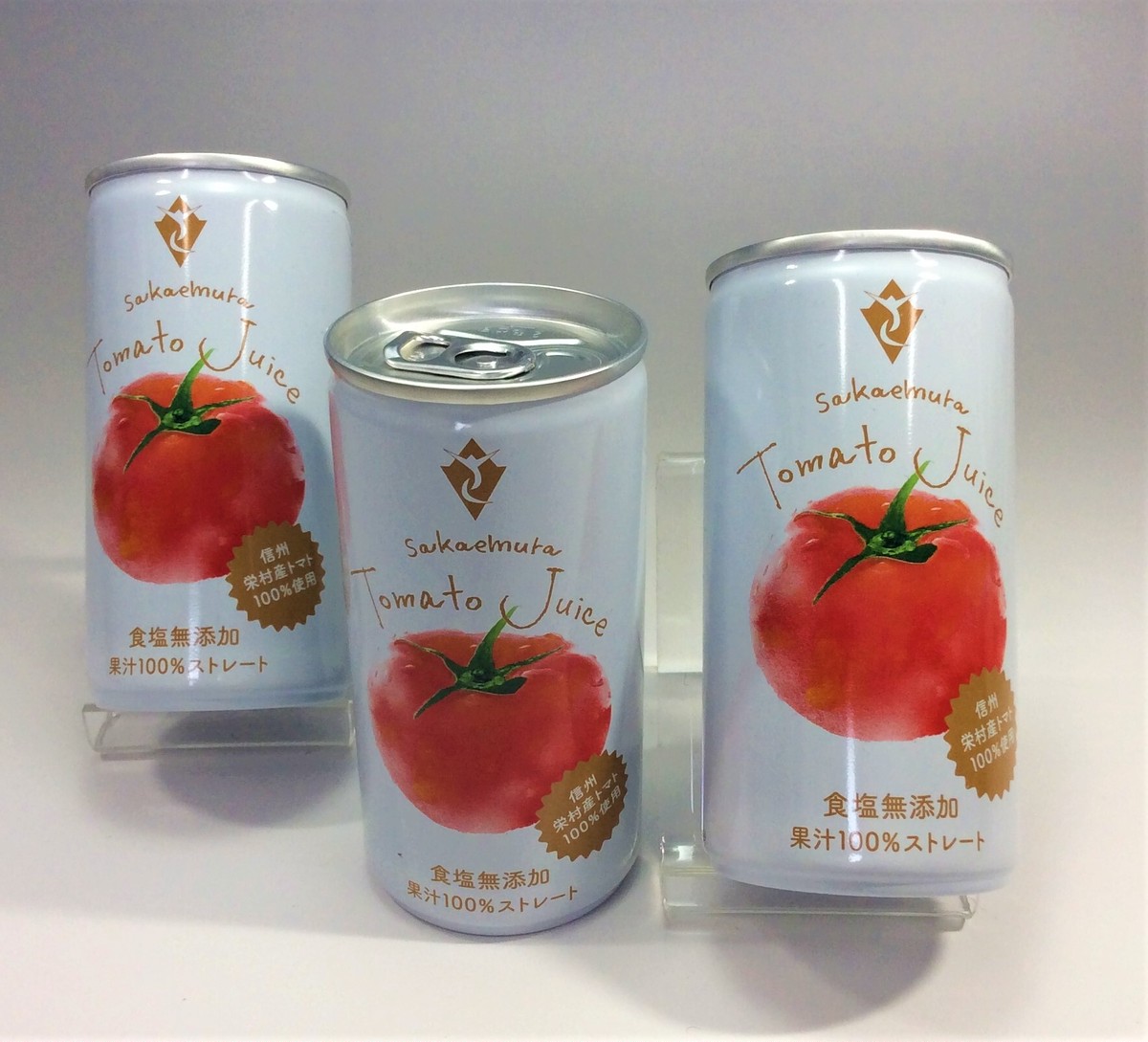 栄村のトマトジュース 無塩 ３０缶箱入り 感性りんご Kanseiringo