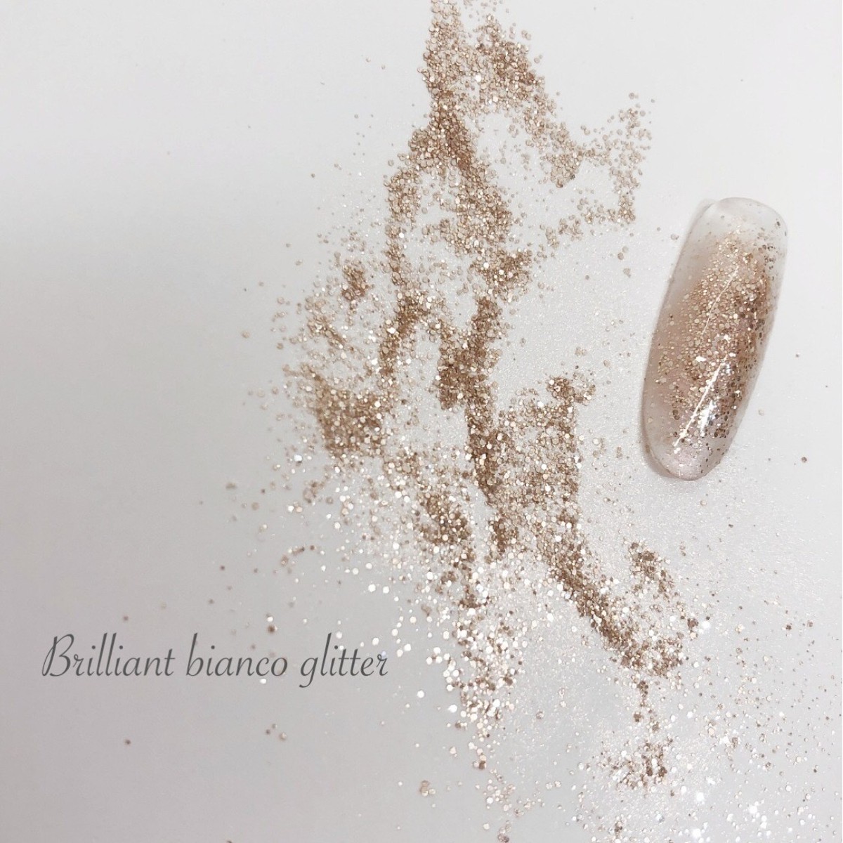 Brilliant Bianco Glitter Atelier Novel