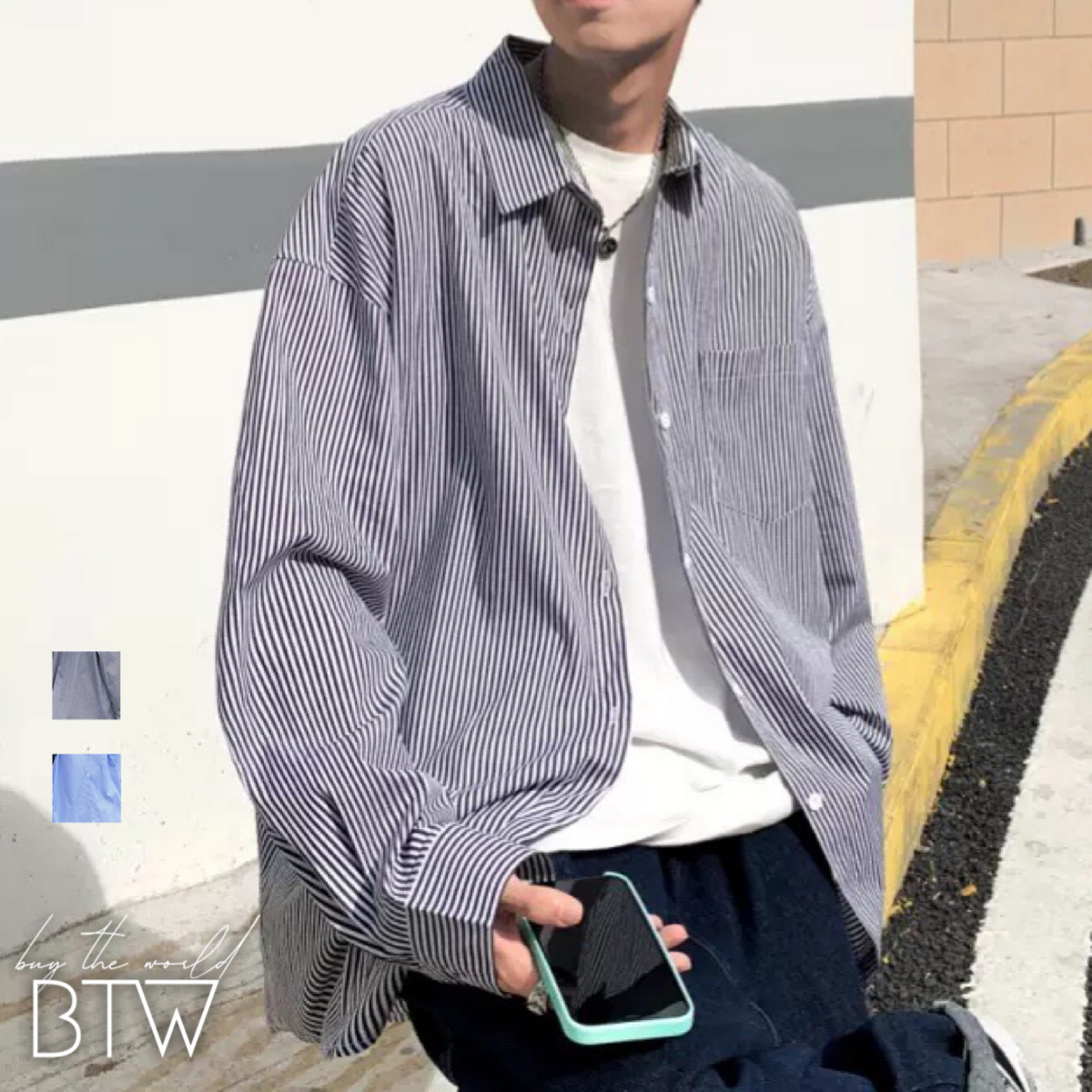 ランキング１位受賞 Ezkaton 長袖シャツ Ymls6550 2色 韓国ブランド 工房直送価格 Www Usmedicalfunding Com