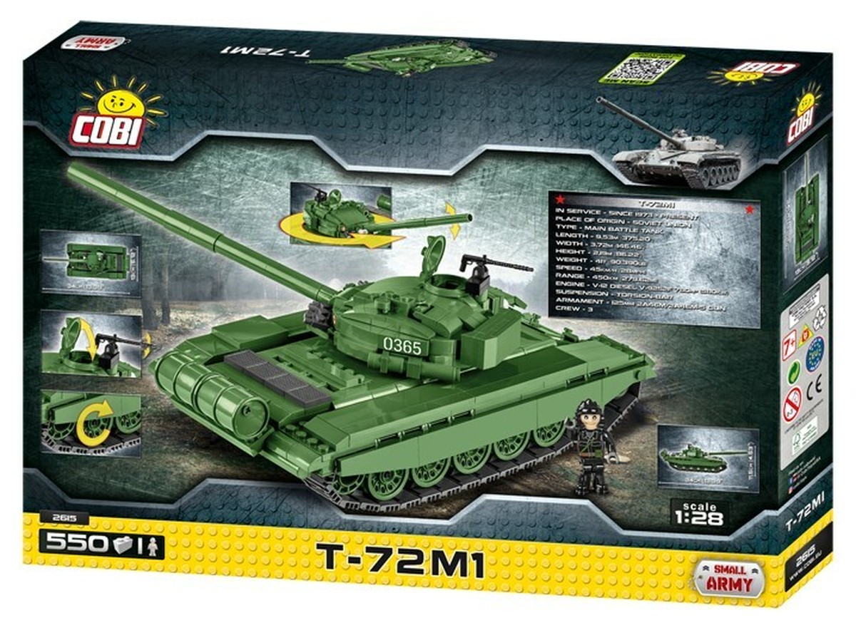 Cobi 2615 T 72m1 主力戦車 ミリタリーブロック公式オンラインショップ Militaryblock Official Online Shop