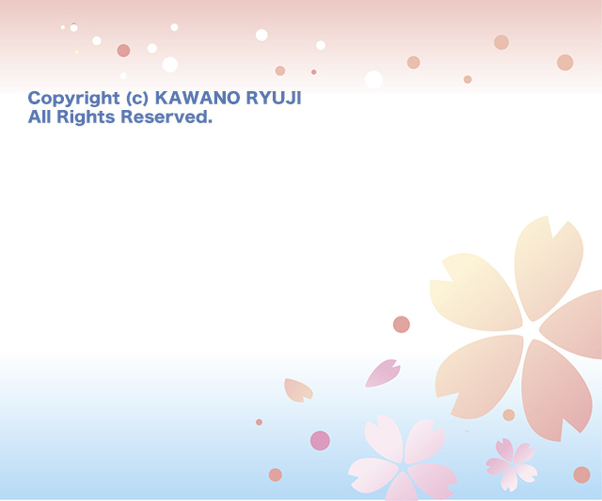 桜の淡い背景イラスト Aiベクターデータ Kawano ストックイラスト直販所