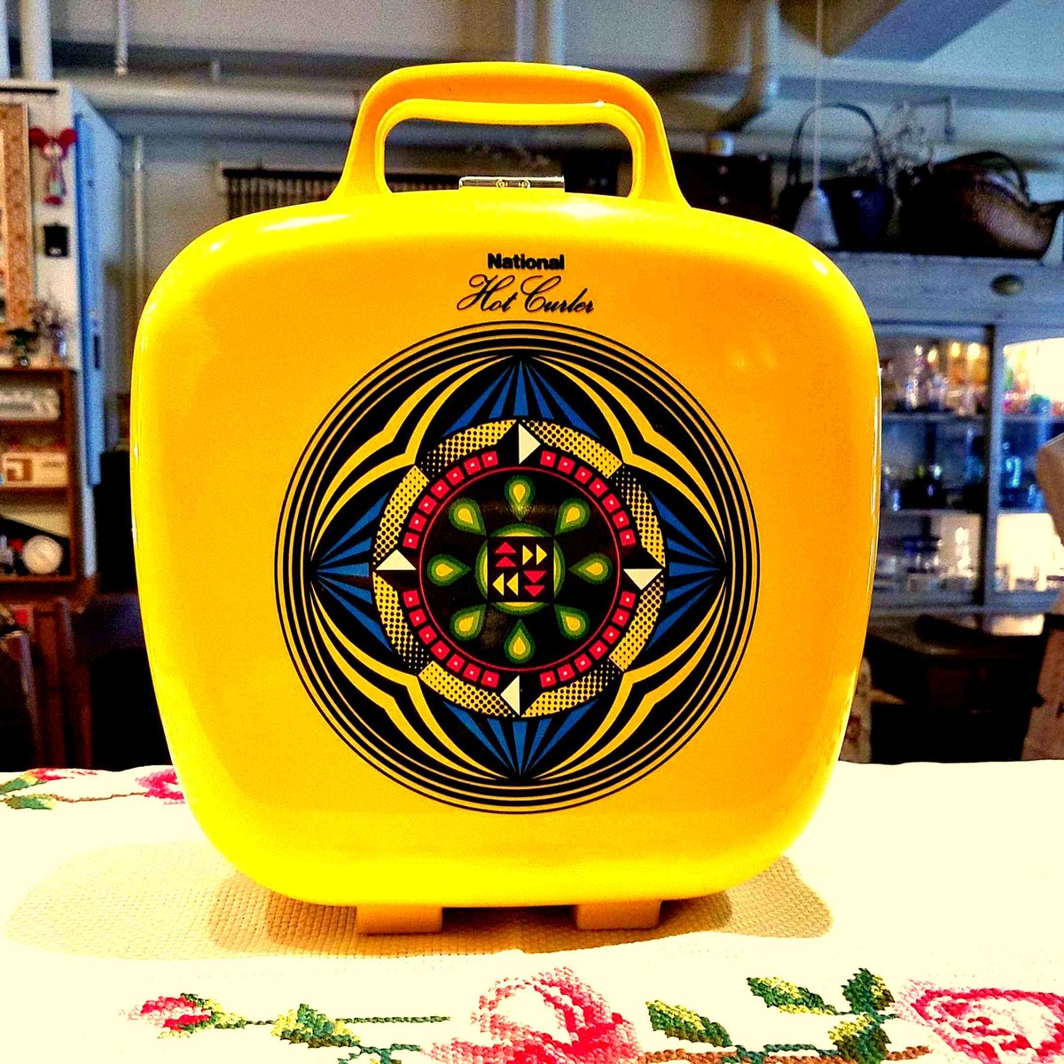 レトロなナショナル ホットカーラー 旧式生活雑貨店 神戸トランヂスタ