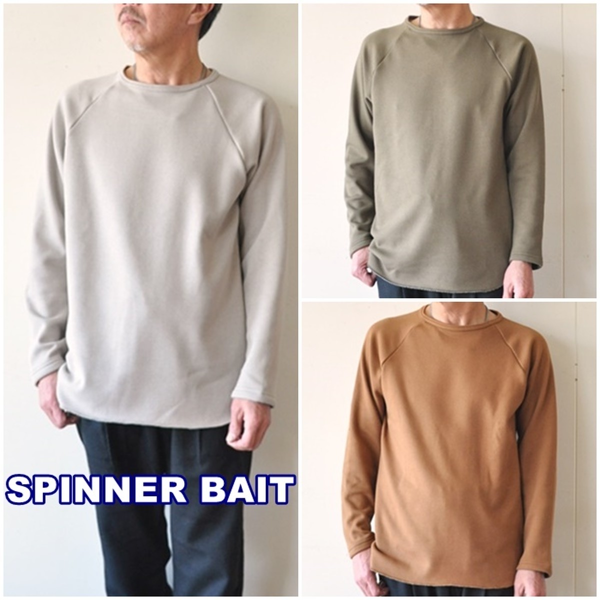 Spinner Bait スピナーベイト ボンバーヒート ラグランクルーネック